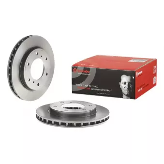 Jeu de 2 disques de frein avant BREMBO 09.9996.11