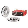 Jeu de 2 disques de frein avant BREMBO 09.9997.10 - Visuel 1
