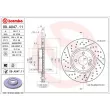 Jeu de 2 disques de frein avant BREMBO 09.A047.11 - Visuel 2