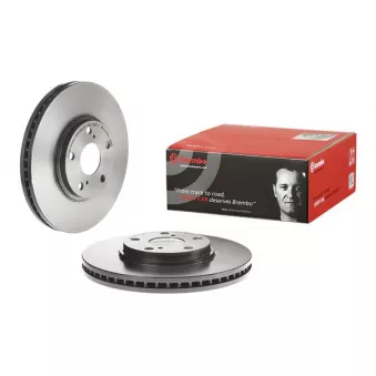 Jeu de 2 disques de frein avant BREMBO 09.A110.11