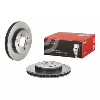 Jeu de 2 disques de frein avant BREMBO 09.A116.11
