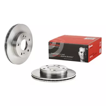 Jeu de 2 disques de frein avant BREMBO 09.A136.10