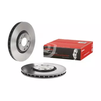 Jeu de 2 disques de frein avant BREMBO 09.A185.11