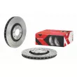 Jeu de 2 disques de frein avant BREMBO 09.A185.1X - Visuel 1