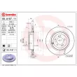 Jeu de 2 disques de frein arrière BREMBO 09.A197.11 - Visuel 2