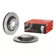 Jeu de 2 disques de frein arrière BREMBO 09.A200.11 - Visuel 1