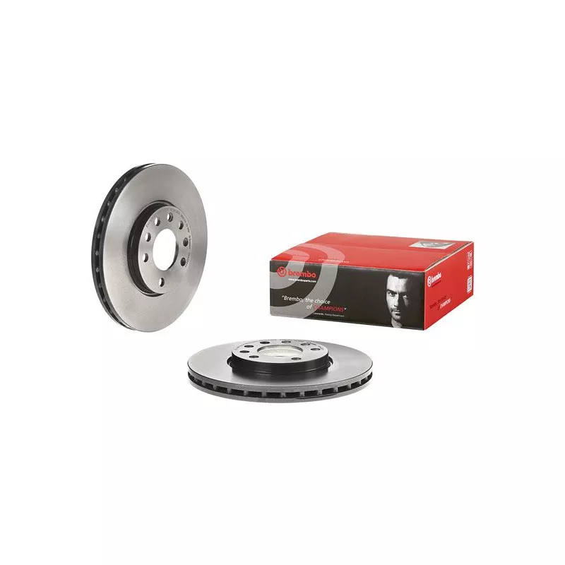 Jeu de 2 disques de frein avant BREMBO 09.A222.11