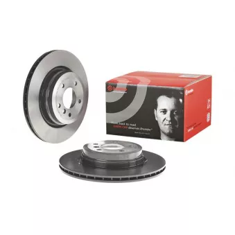 Jeu de 2 disques de frein arrière BREMBO 09.A270.11