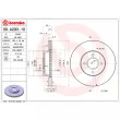 Jeu de 2 disques de frein avant BREMBO 09.A293.10 - Visuel 2