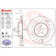 Jeu de 2 disques de frein avant BREMBO 09.A300.11 - Visuel 2