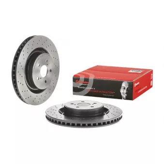 Jeu de 2 disques de frein avant BREMBO