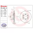 Jeu de 2 disques de frein avant BREMBO 09.A305.10 - Visuel 2