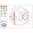 Jeu de 2 disques de frein avant BREMBO 09.A330.10 - Visuel 2