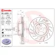 Jeu de 2 disques de frein avant BREMBO 09.A353.11 - Visuel 2