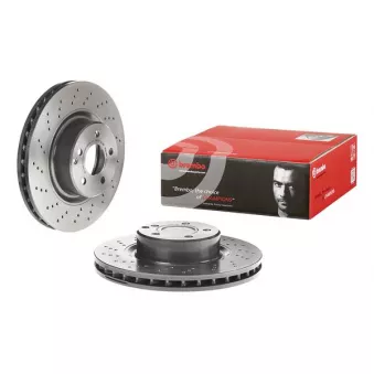Jeu de 2 disques de frein avant BREMBO 09.A353.11