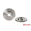 Jeu de 2 disques de frein avant BREMBO 09.A386.10 - Visuel 1