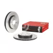 Jeu de 2 disques de frein avant BREMBO 09.A404.11 - Visuel 1