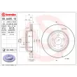 Jeu de 2 disques de frein arrière BREMBO 09.A405.10 - Visuel 2