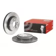 Jeu de 2 disques de frein arrière BREMBO 09.A405.11 - Visuel 1