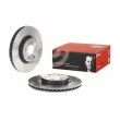 Jeu de 2 disques de frein avant BREMBO 09.A407.11 - Visuel 1