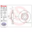 Jeu de 2 disques de frein avant BREMBO 09.A422.11 - Visuel 2