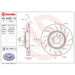 Jeu de 2 disques de frein avant BREMBO 09.A426.1X - Visuel 2