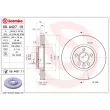 Jeu de 2 disques de frein avant BREMBO 09.A427.10 - Visuel 2