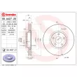 Jeu de 2 disques de frein avant BREMBO 09.A427.20 - Visuel 2