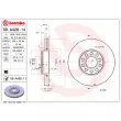 Jeu de 2 disques de frein avant BREMBO 09.A428.11 - Visuel 2