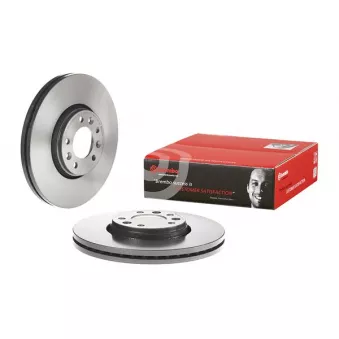 Jeu de 2 disques de frein avant BREMBO 09.A430.11