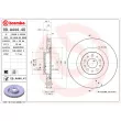 Jeu de 2 disques de frein avant BREMBO 09.A444.41 - Visuel 2
