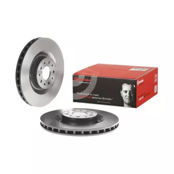 Jeu de 2 disques de frein avant BREMBO 09.A444.41