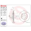 Jeu de 2 disques de frein avant BREMBO 09.A445.11 - Visuel 2