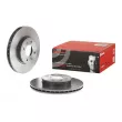 Jeu de 2 disques de frein avant BREMBO 09.A445.11 - Visuel 1