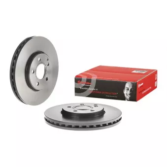 Jeu de 2 disques de frein avant BREMBO 09.A447.11