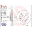 Jeu de 2 disques de frein avant BREMBO 09.A448.11 - Visuel 2