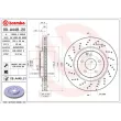 Jeu de 2 disques de frein avant BREMBO 09.A448.21 - Visuel 2