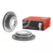 Jeu de 2 disques de frein arrière BREMBO 09.A450.11 - Visuel 1