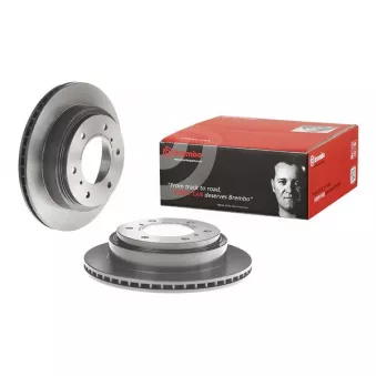 Jeu de 2 disques de frein arrière BREMBO 09.A450.11