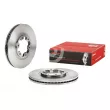 Jeu de 2 disques de frein avant BREMBO 09.A452.10 - Visuel 1