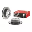 Jeu de 2 disques de frein arrière BREMBO 09.A453.11 - Visuel 1
