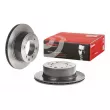 Jeu de 2 disques de frein arrière BREMBO 09.A453.21 - Visuel 1