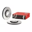 Jeu de 2 disques de frein avant BREMBO 09.A454.11 - Visuel 1
