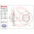 Jeu de 2 disques de frein avant BREMBO 09.A455.11 - Visuel 2
