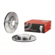 Jeu de 2 disques de frein avant BREMBO 09.A455.14 - Visuel 1