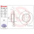 Jeu de 2 disques de frein avant BREMBO 09.A458.10 - Visuel 2