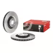 Jeu de 2 disques de frein avant BREMBO 09.A500.11 - Visuel 1