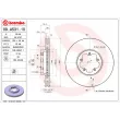 Jeu de 2 disques de frein avant BREMBO 09.A531.10 - Visuel 2
