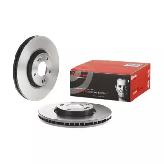 Jeu de 2 disques de frein avant BREMBO 09.A532.21