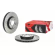 Jeu de 2 disques de frein avant BREMBO 09.A532.2X - Visuel 1